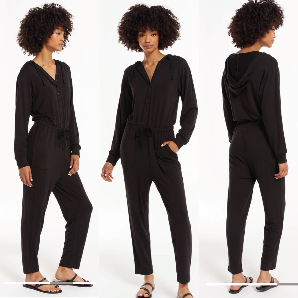 Z SUPPLY LISSE HENLEY JUMPSUIT